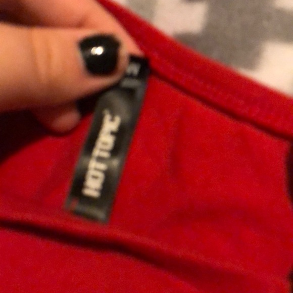 Red strappy bralette - Picture 3 of 3